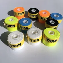 5 шт ТААН противоскользящие овергрипы для теннисной ракетки липкие на ощупь плоские ручки для бадминтона впитывающие пот обертывания краны