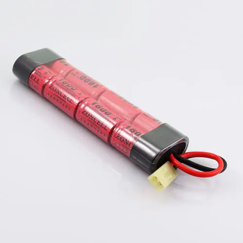 Últimas Novidades 20c Modelo 1600mah ni mh Bateria Grupo 8s cs Ak47 Agosto Mp5 m4 Recarregável Li-ion Celular um no 9.6v - Image 3