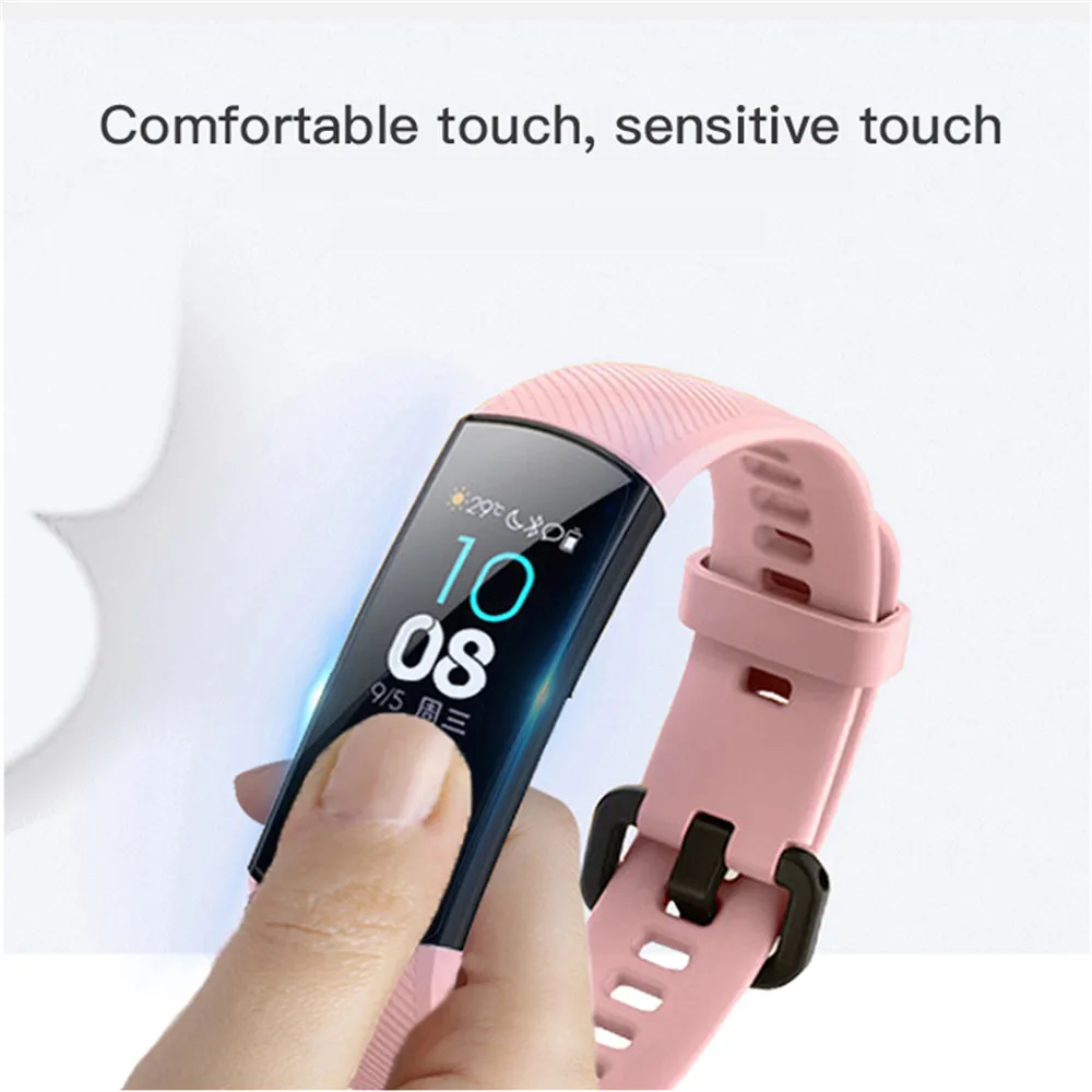 Пленка для Huawei Honor Band 5 4 защитная пленка экрана HD TPU Мягкая против царапин Ультра