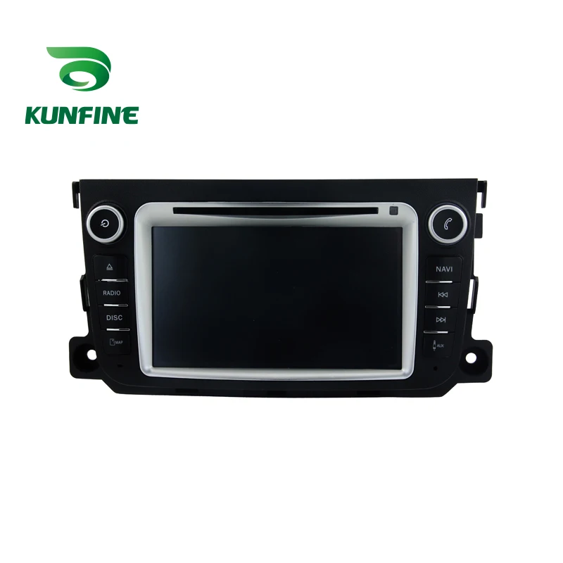 

KUNFINE Android 7.1 Quad Core 2GB Car DVD GPS Navigation Player Car Stereo for Benz Smart 2012-2013 Radio Bluetooth WIFI