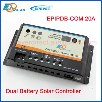 

24V 550W Max apply Solar cells system EPEVER Controller EPIP-COM 20A charge two battery banks EPSolar 20amps regulator