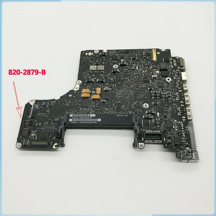 Полностью протестированная материнская плата 661-5559 для Macbook Pro 1" A1278 материнская плата 2,4 ГГц Core 2 Duo P8600 820-2879-B 2010 год