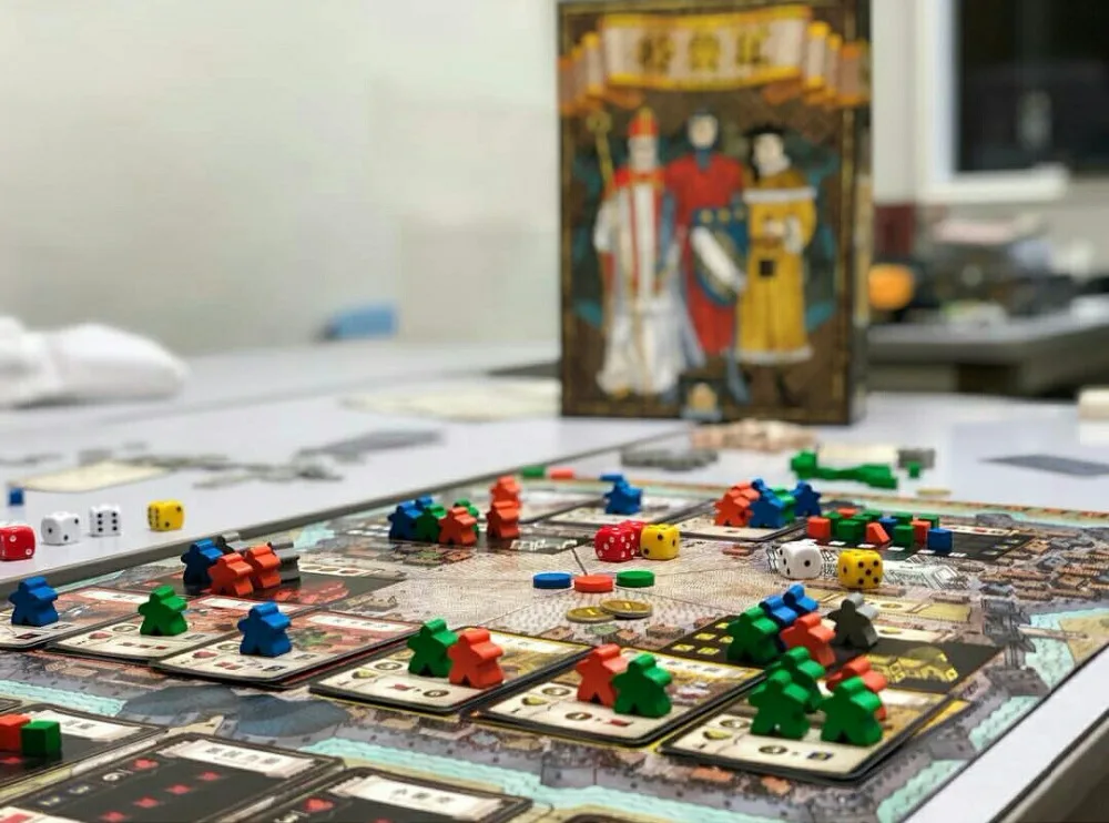 Высококачественная классическая настольная игра Troyes китайская версия