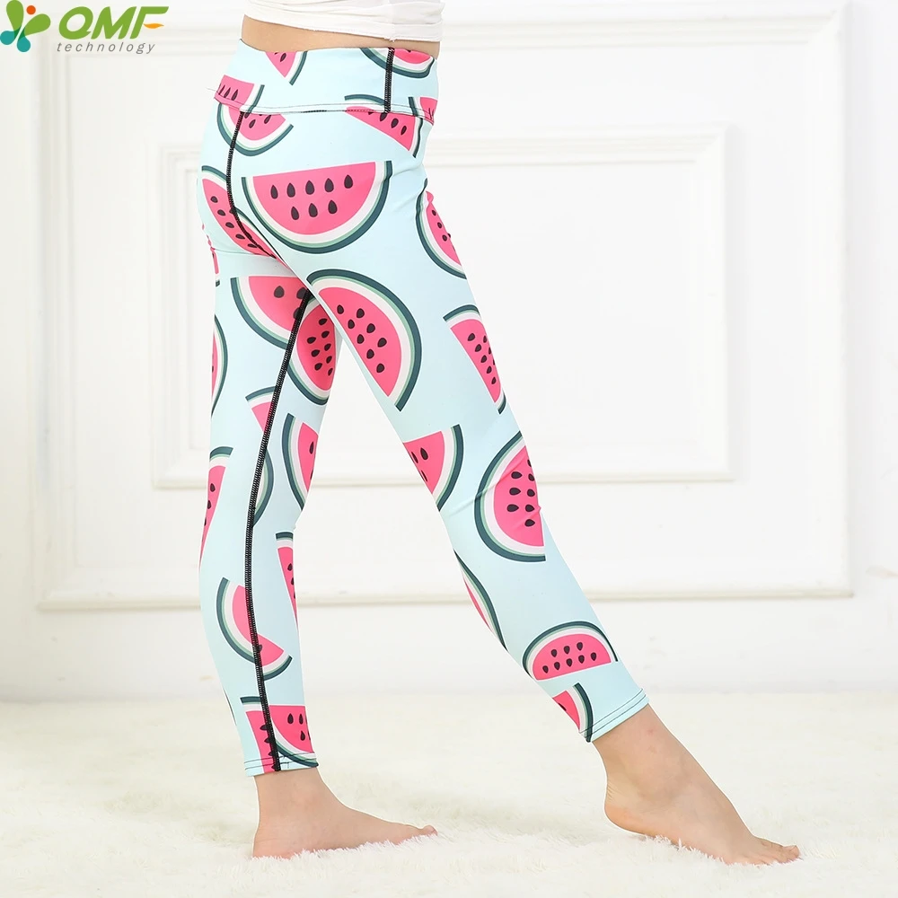 watermelon workout leggings