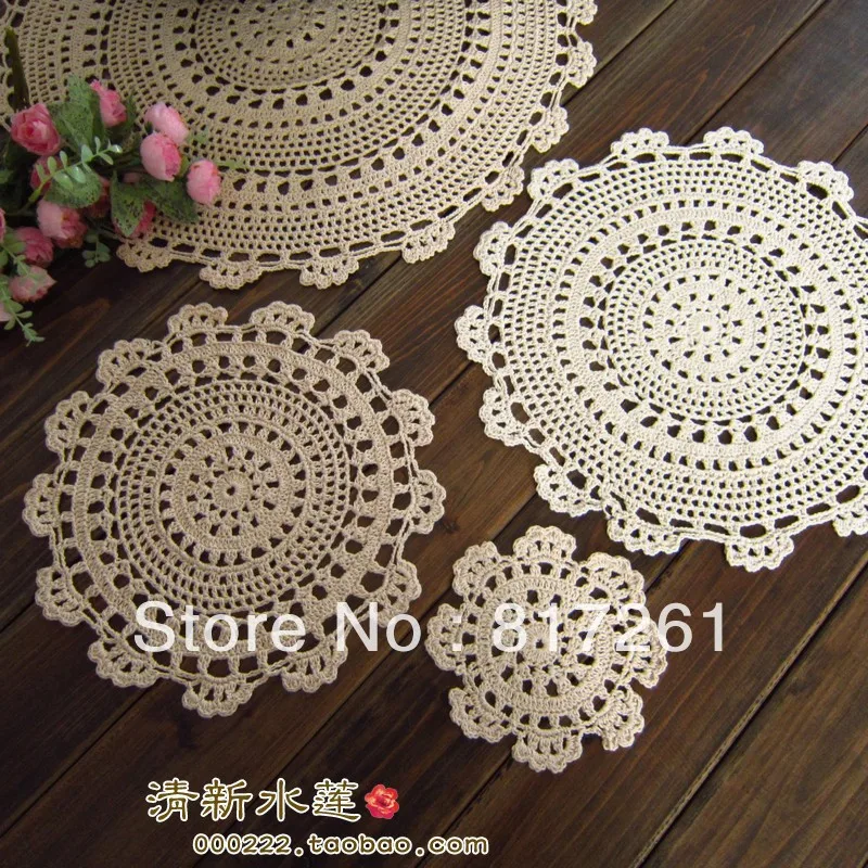 Us 9 95 Free Shipping 10 Pics White Handmade Knitted Rustic Plate Placemat Zakka Fashion Cup Mat 15 50cm Coaster Flower Doily In Mats Pads From Us 9 95 Free Shipping 10 Pics White Handmade Knitted Rustic Plate Placemat Zakka Fashion Cup Mat 15 50cm Coaster Flower Doily In Mats Pads From