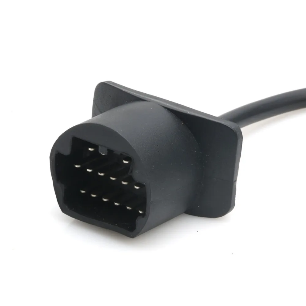 Горячая Новинка 1 шт. 17 Pin к 16 Кабель OBDII OBD2 кабель диагностический Соединительный
