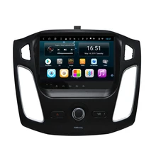 Автомобильная Радио USB vidio HD1080 фронтальная камера карта отличная bluetooth gps навигация для Ford focus 3 2012- 9 дюймов Android 8,1