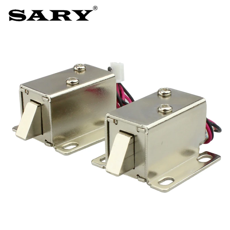 DC12V 0.4A Mini lock small electronic lock push pull