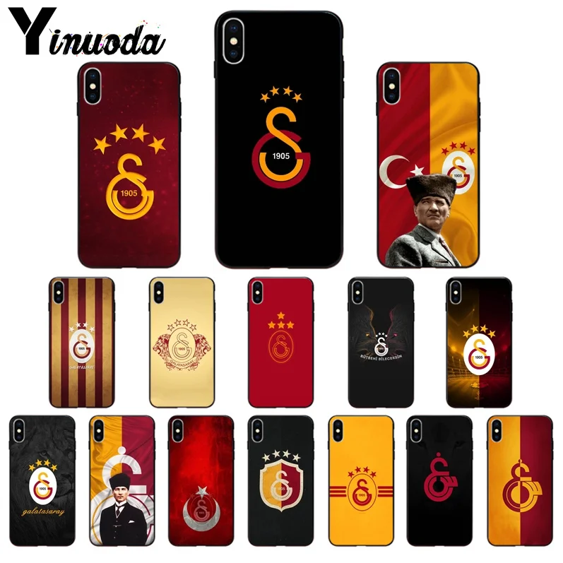 

Yinuoda Turkey Galatasaray Luxury Unique Design Phone Cover for Apple iPhone 8 7 6 6S Plus 5 5S SE XR X XS MAX Mobile Cases
