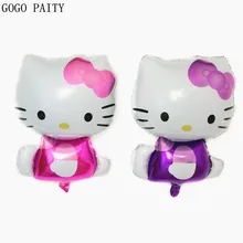 GOGO PAITY Frete grátis quente de alta qualidade olá kitty brinquedos do feriado do partido balão de alumínio por atacado