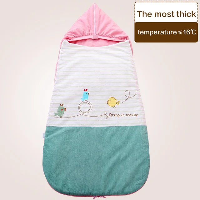 Envelopes for Newborns Baby Sleeping Bag Winter Thick Outdoor Baby