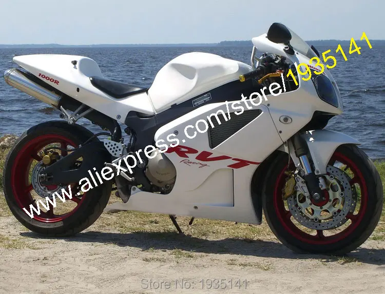 Белый обтекатель из АБС пластика для мотоцикла Honda VTR 1000 SP1 SP2 RC51 00 07 RVT 1000R 2000 2001 2002