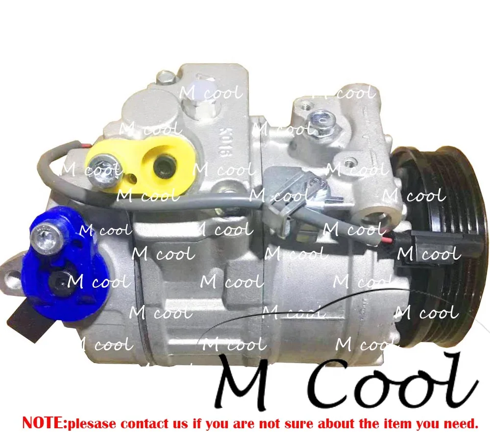 

Brand New Car Auto AC Compressor With Clutch For BMW E60 4 Rrooves Air Conditioner Compressor 447180-6762 4471806762