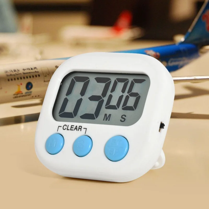 

New Large LCD Display Magnet Back Stand Loud Alarm Digital Kitchen Timer for Cooking Baking Sports Tools