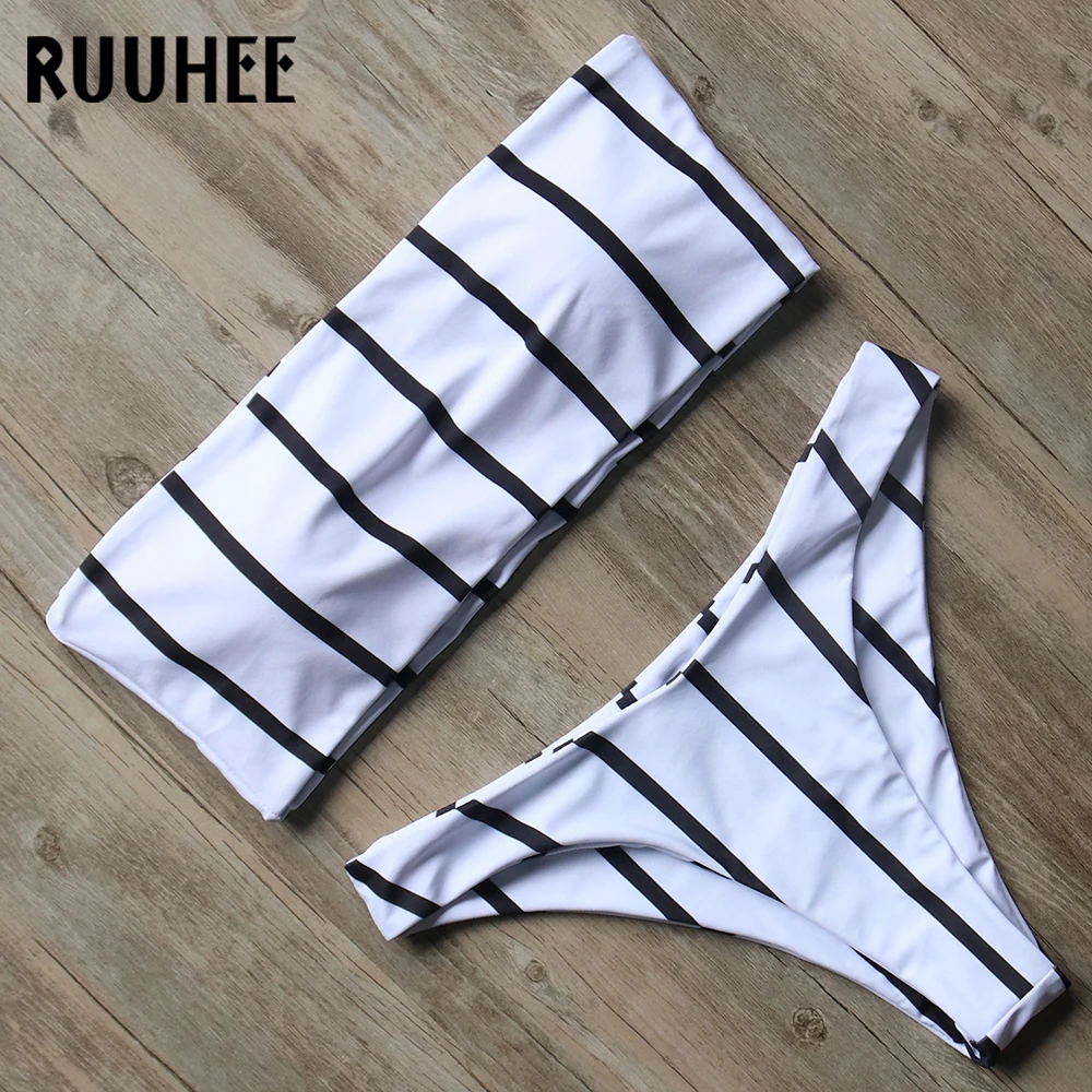RUUHEE ملابس السباحة العصابة مجموعة البكيني النساء ملابس السباحة بيكيني رفع ثوب السباحة مع وسادة لباس سباحة الصيف الإناث بحر RUUHEE ملابس السباحة العصابة مجموعة البكيني النساء ملابس السباحة بيكيني رفع ثوب السباحة مع وسادة لباس سباحة الصيف الإناث بحر