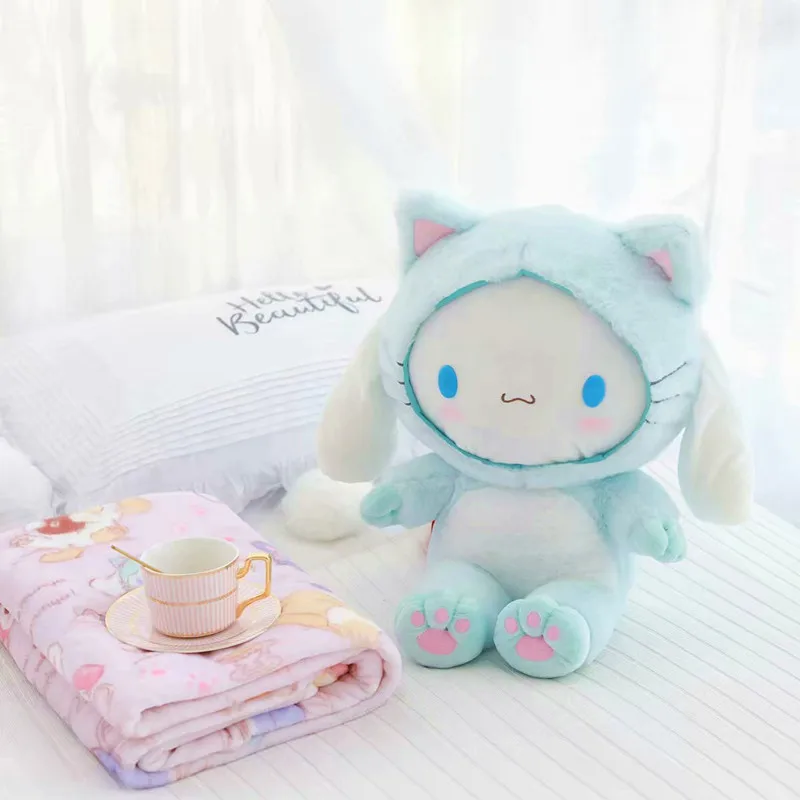 Плюшевое одеяло My Melody Cinnamoroll для пудинга мягкие игрушки в виде животных детей
