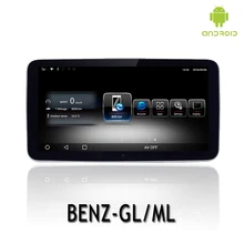 NVTECH Android мультимедийная навигация gps для Mecerdes Benz CLASS ML/GL радио приборная панель dvd-плеер 9,3" стиль 2013