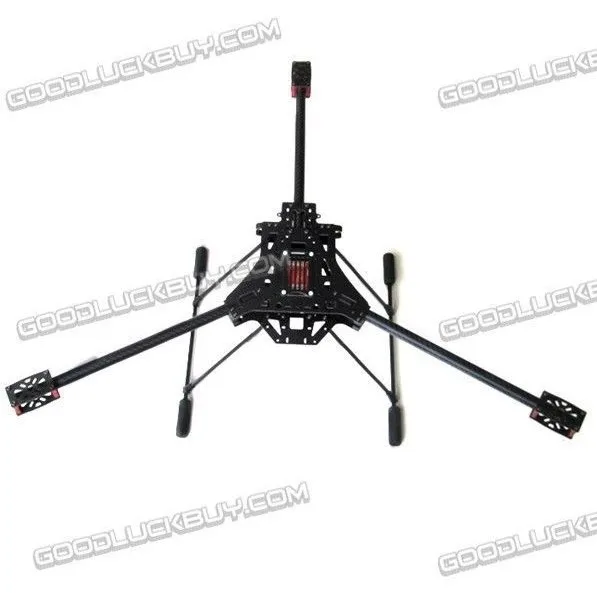 

MF-750 Y6 Three-axis Carbon Fiber Folding Aircraft Frame Kit w/Landing Gear Kit MultiCopter 750MM Y6