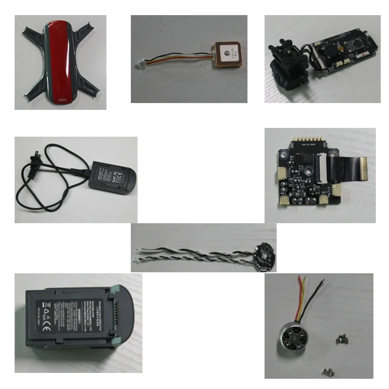 

CFLY Dream JJRC X9 Spare Parts RC Drone GPS Brushless Motor ESC Remote Control Body Shell Propellers Charger HD Camera