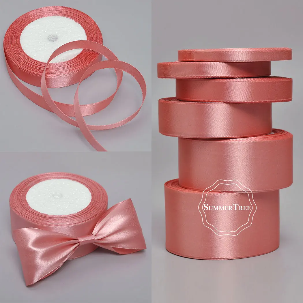 

Blusher 25yards 6mm 10mm 15mm 25mm 38mm 50mm Satin Ribbon Sash Gift Bow Handmade DIY Craft Wedding Party Supply Banquet Decor