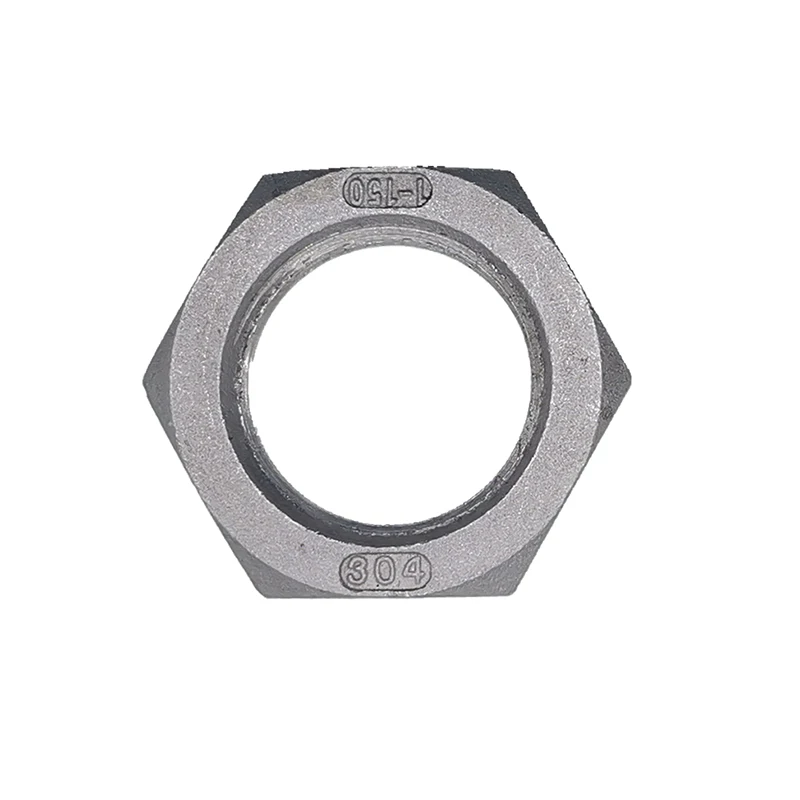 

1/4" 3/8" 1/2" 3/4" 1" 1-1/4" 1-1/2" BSP Female Thread 304 Stainless Steel Hex Lock Nut Pipe Fitting Connector Adapter Coupler