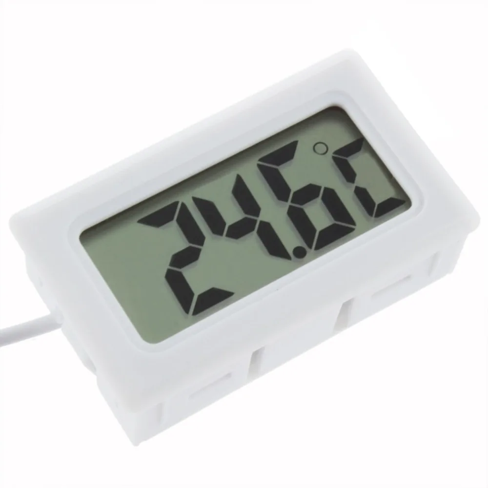Мини ЖК-цифровой термометр для холодильников морозильники Охладители для аквариума измеритель температуры мини 1 м Зонд