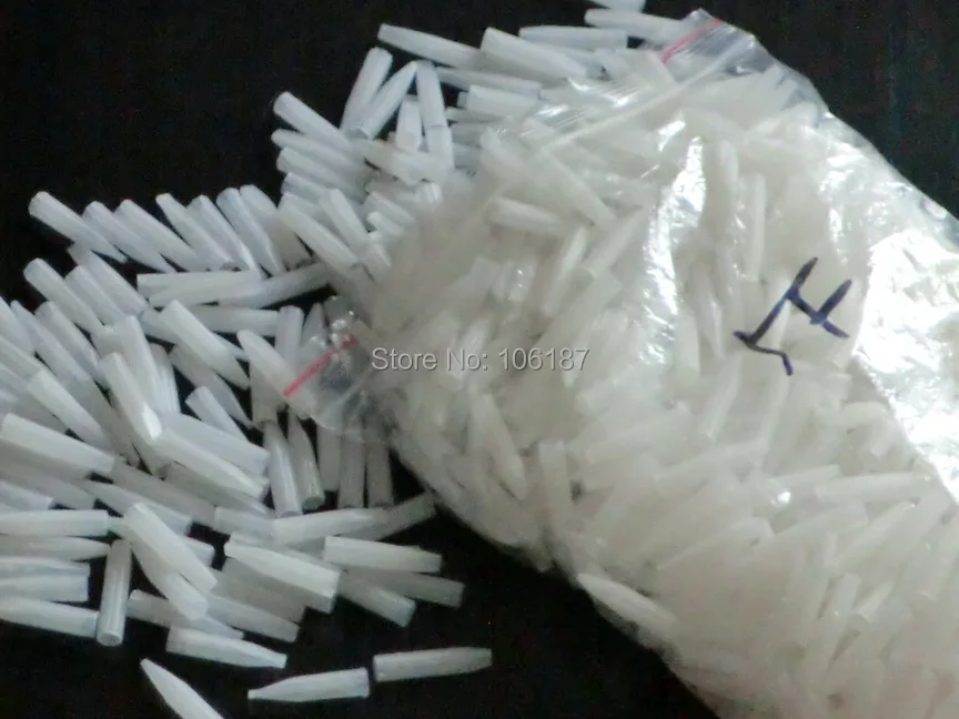 

300Pcs 5F Permanent Makeup plastic TIPS disposable tattoo eyebrow TIPS NOZZLES