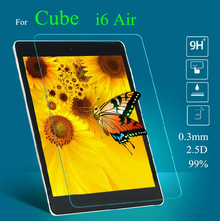 I6 Air 9.7 inch Glass Screen Protectors For Cube i6 air Talk 9X