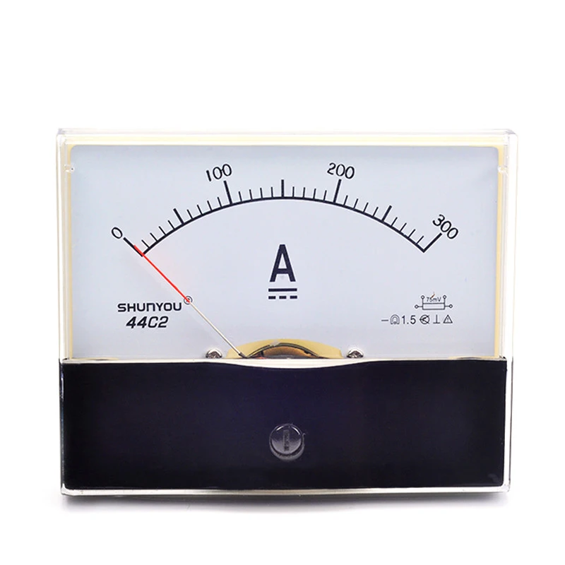 Buy Analog DC Ammeter 300A/75mV Ammeter Mechanical
