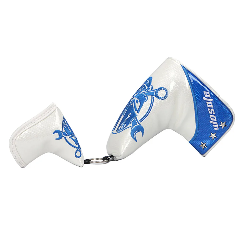 NEW Bright surface PU Golf Putter Cover Protect Headcover Golf Blade Cover golf Accessories free shipping NEW Bright surface PU Golf Putter Cover Protect Headcover Golf Blade Cover golf Accessories free shipping