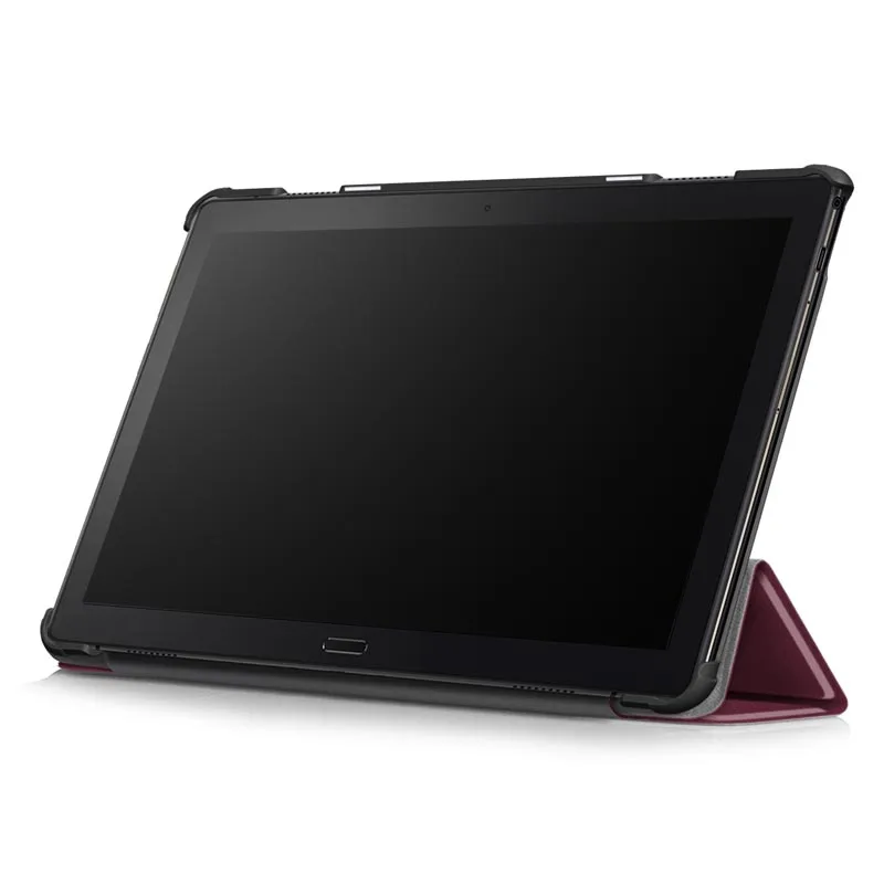 Чехол Smart Case для lenovo Tab P10 TB-X705F TB-X705L 10,1 дюймов Tri-Fold Стенд флип-чехол Искусственная кожа TB-X705F/L защитную оболочку кожи