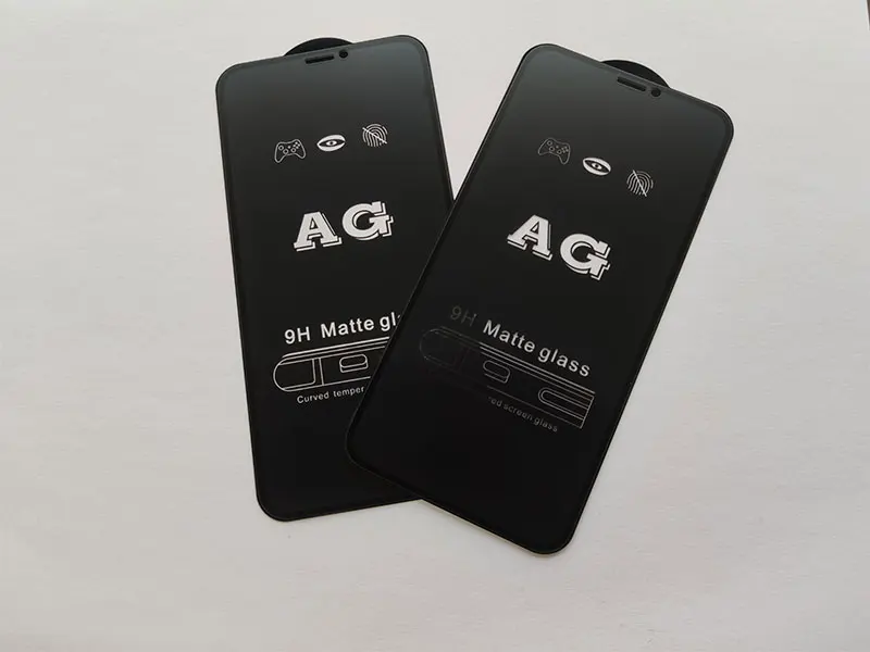 AG 2 шт. 9HD матовое стекло для Iphone 6 6s PLUS XS MAX травление абразивное антибликовое супер