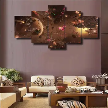 

STAR WARS BATTLE V2 - 5 PIECE CANVAS PAINTING