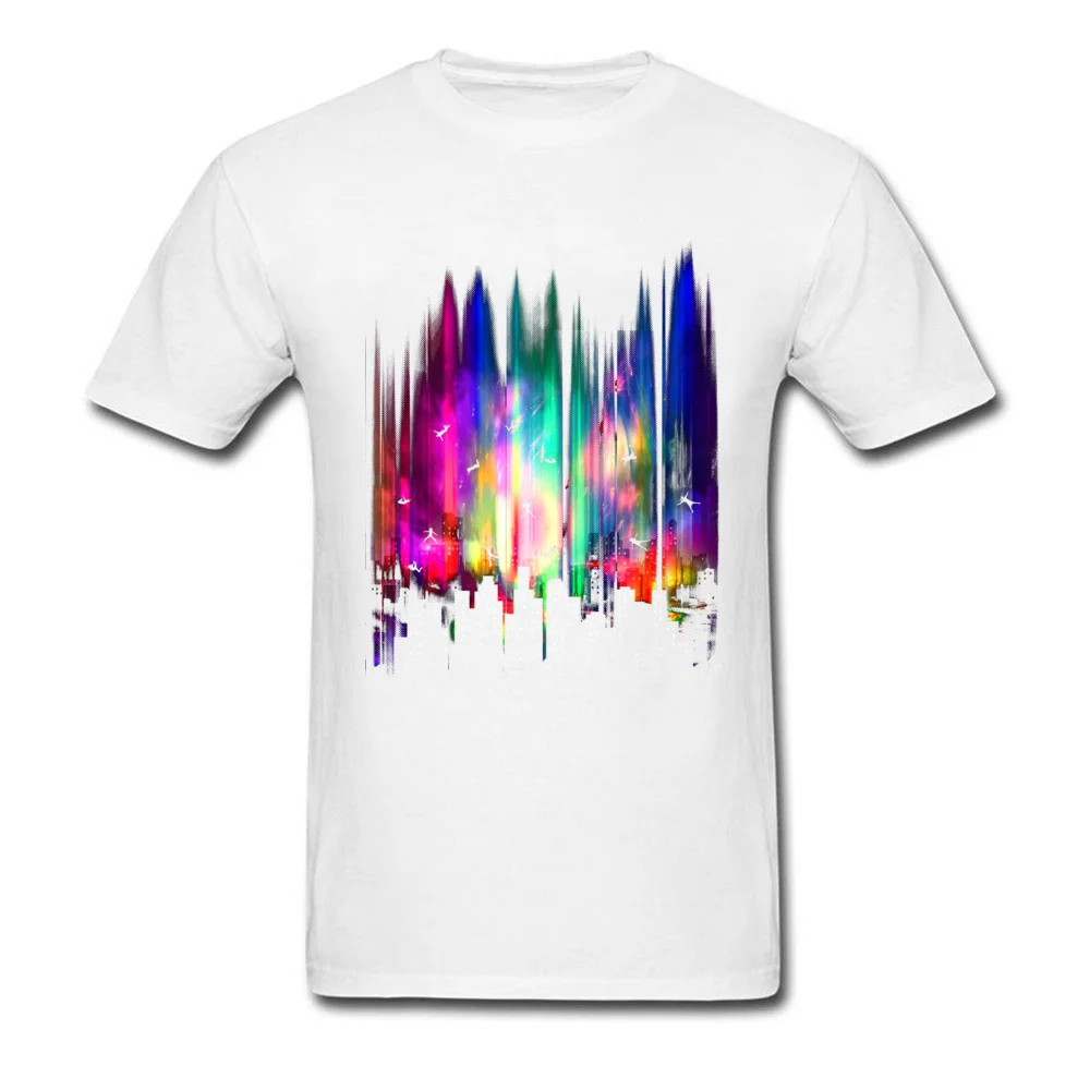 Feel Without Gravity Cotton Fabric Tops & Tees for Men Normal Tshirts Customized Designer Round Collar T-shirts Short Sleeve Feel Without Gravity white