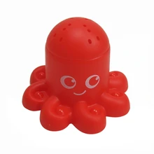 9 Pcs Animals Swimming Water Toys Colorful Soft Float Squeeze Octopus Sound Squeaky Bathing Toy For Baby Bath Toys