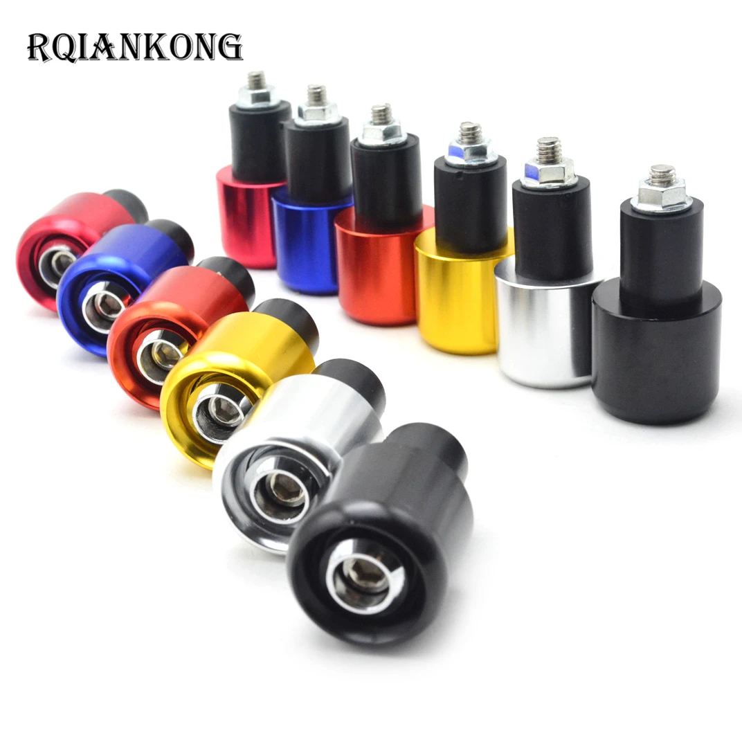 

Motorcycle Handlebar Grips Ends Bar Ends Handlebar Caps For SUZUKI 600/750 KATANA DR 650 S GSXR1300