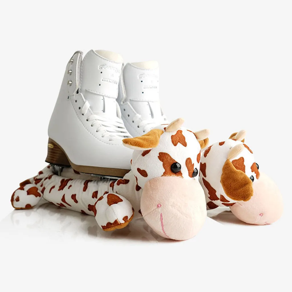1 Pair Animals Ice Hockey Figure Skate Blade Covers Shoes Guards Terry Cloth Protects Blade from Rusting Chipping Accessories