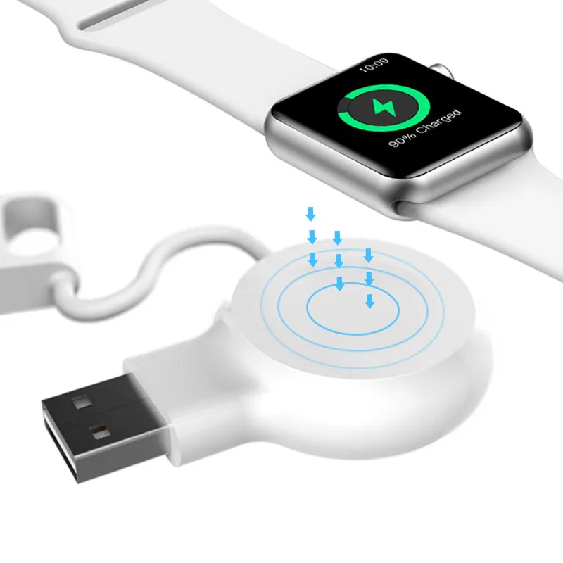 Высококачественное беспроводное зарядное устройство для Apple Watch series 1 2 3 4 магнитное USB беспроводное быстрое зарядное устройство для Apple Watch 4 3 2 1 Зарядка