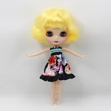 Желтые волосы, Блит сочлененные тела куклы для jbad 35