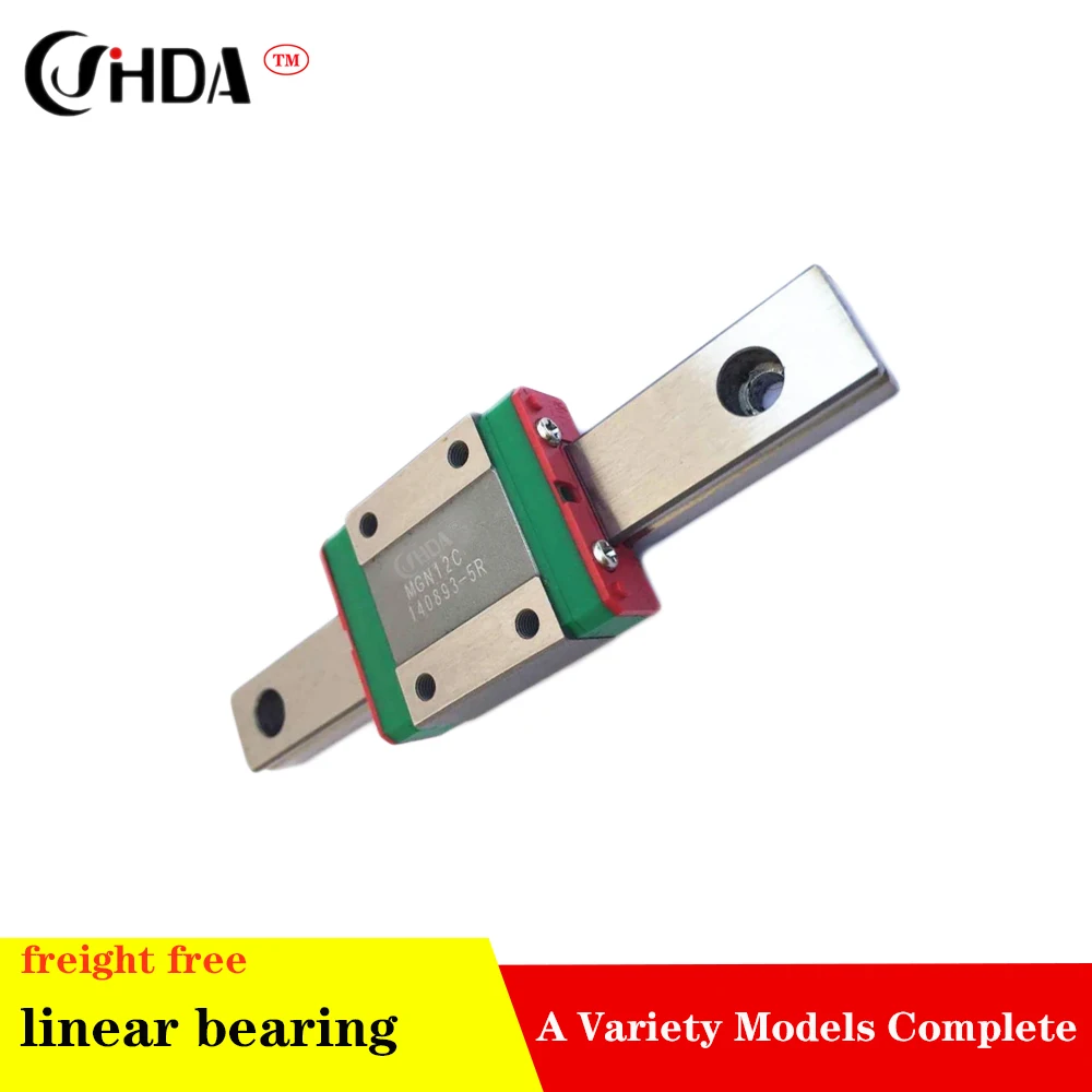 

freight free 1Pcs Linear guide+1Pcs linear sliders MGW7 MGW9 MGW12 MGW15 The slider can be selected