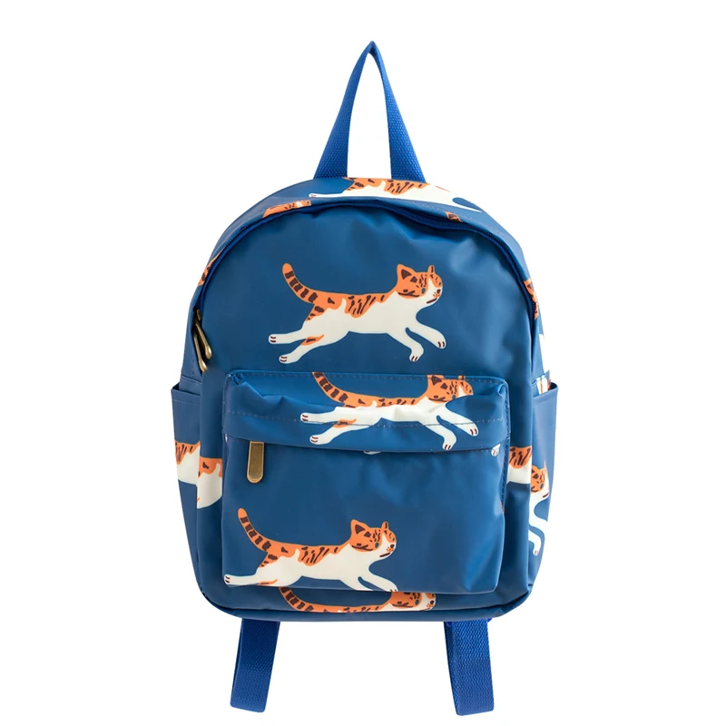 

Funny Cats Print Women Mini Backpacks Girls Female Shoulder Bag Preppy Style Small Backpack Travel Bags Mummy Multifunction 12in