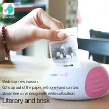 MEMOBIRD pink Printer Wifi Portable Bluetooth Printing Barcode Wireless Pocket Thermal Printer Electronic Computer Office