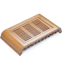 40*22*6 см маленький Конг Ming Wide* бамбуковые для чая кунфу поднос для сервировки стола бамбуковый чайный столик китайский чайный сервиз бамбуковый чайный лоток для воды