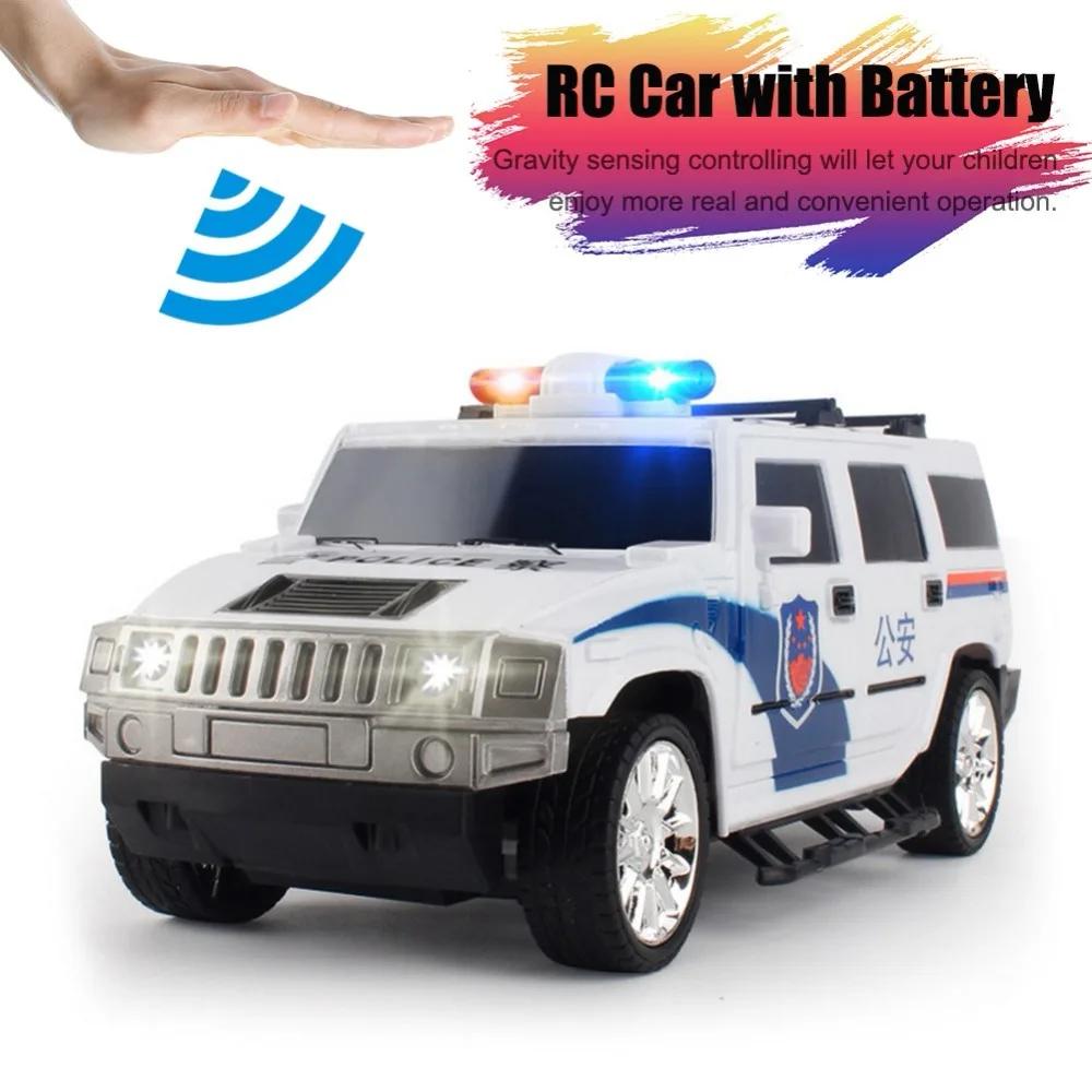 rc car with gravity sensor