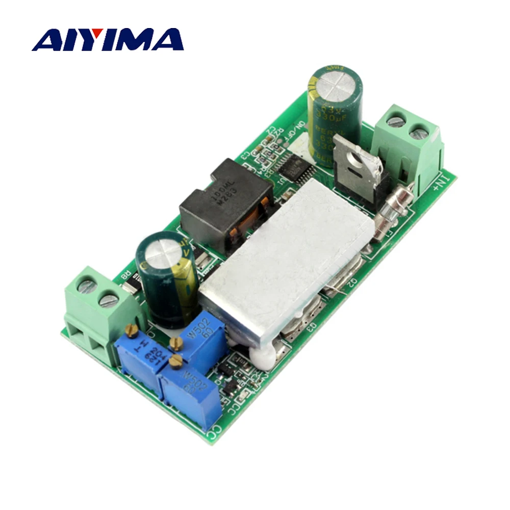 

Aiyima DC DC 10A Buck Converter Step Down Module Adjustable Constant Voltage Current Power Board Inverter Led Driver