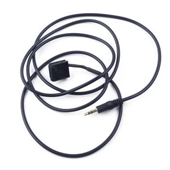 

beler Car Auto Jack Plug 3.5mm Lead Aux Input Adapter Cable 6000CD Fit For Ford Focus C-MAX Mondeo S-MAX Connect Transit MP3