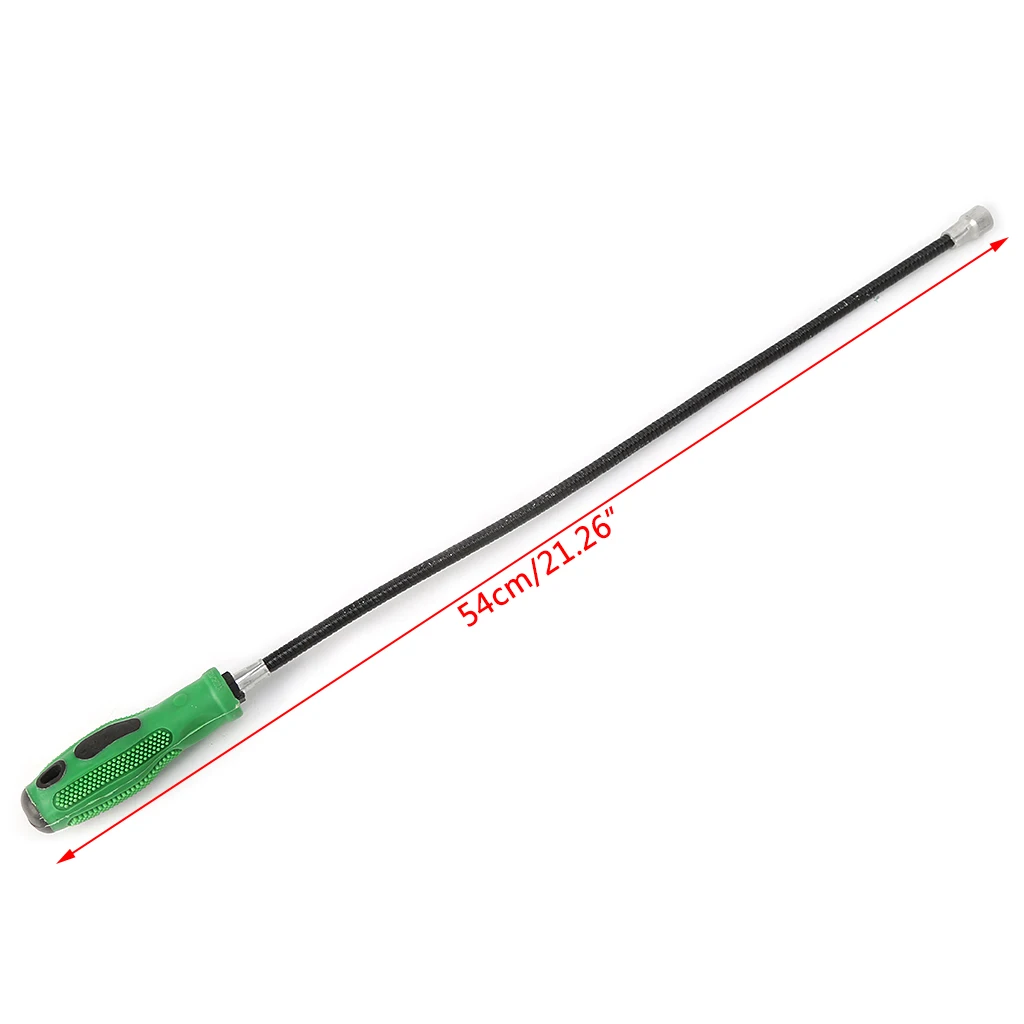 54 см Гибкий Магнитный Палочки до инструмент для Палочки до зеленый Пластик Нескользящая ручка захватами