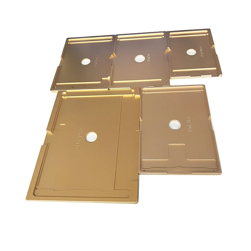 Comprar Molde de alineación de aleación de aluminio molde de alineación de pegamento LCD OCA para iPad mini iPad 6 iPad pro 12,9 10,5 9,7