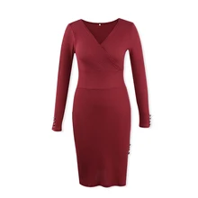 Красное Трикотажное Платье