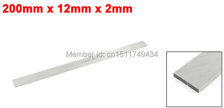 

HSS 200mm x 12mm x 2mm Rectangle Lathe Tool Bit Boring Bar Fly Cutter 5pcs
